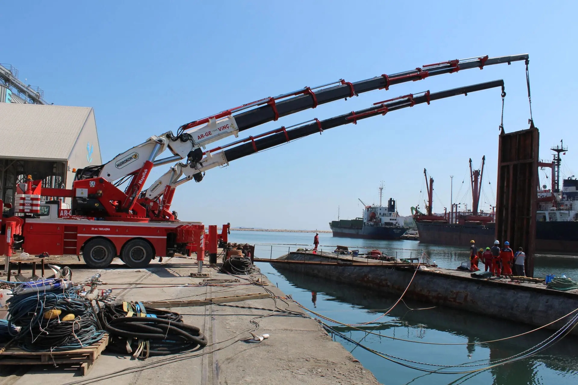 Ar-Ge Vinç Ekip Çalışması